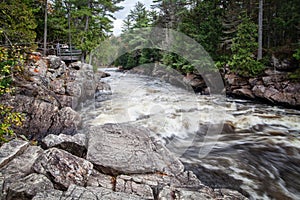 One of the Quebec rivers