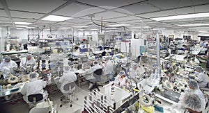 Clean room manufacturing