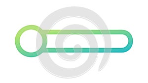 Clean Search Button: Minimalist UI Element with Gradient, vector design Generative AI