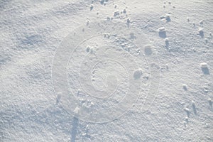 Clean Snow - white snow background