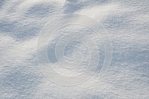 Clean Snow - white snow background
