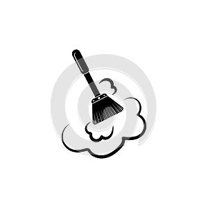 Clean vector logo icon design template illustration