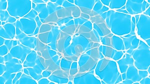 Clean water Caustic Background. Seamless Looping Animation.