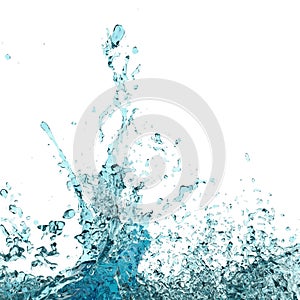 Clean water spalsh background