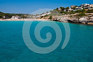 Clean waters of Mediterranean Sea, Majorca, Spain