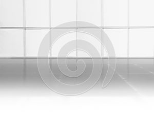 Clean white grid pattern background texture with subtle shadows modern abstract design