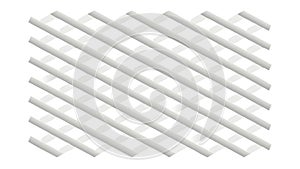 White Subway Tile Wall Pattern Texture Art, vector design Generative AI