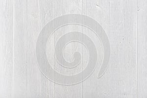 Clean white wooden texture background. Evenly painted wood pattern blank table top view