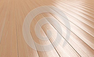 Clean Wood floor close up