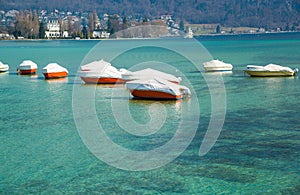 The cleanest lake Annecy in France in Annecy photo