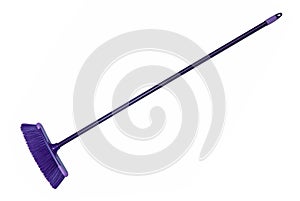 Cleaning broom isolated on the white background