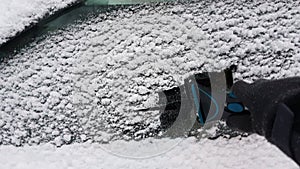 Cleaning car windows