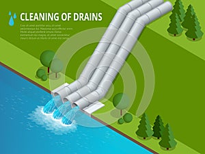 Cleaning of drains Cleaning of drains Discharge of liquid chemical waste.