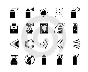 Cleaning line icons. Laundry wash and hygiene outline pictograms, window brush bucket with water and soap. Vector