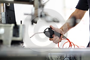 Cleaning machines compressor.