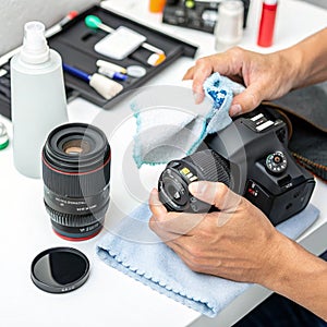 Cleaning and maintenance, camera, lenses