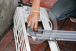 Cleaning part of air conditioner