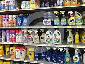 Cleaning products selling