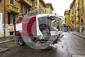 Cleaning in Rome