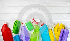 Cleaning service concept.