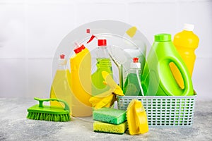 Cleaning service concept.