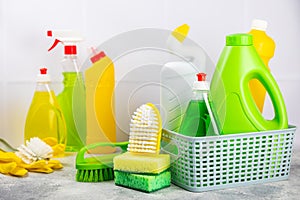 Cleaning service concept.