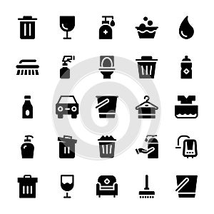 Cleaning Solid Icons