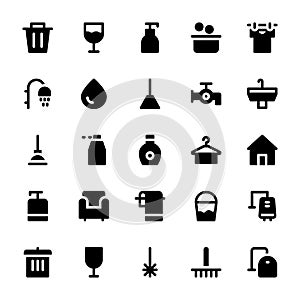 Cleaning Solid Icons