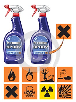 Cleaning spray