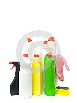 Cleaning supplies photo