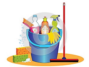 Cleaning supplies