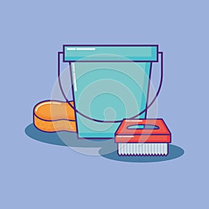 Cleaning supplies design