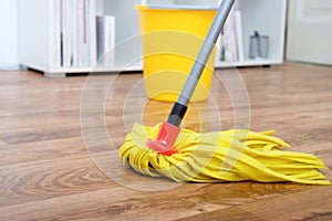 Cleaning tools on parquet