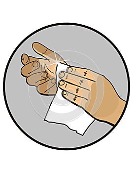 Cleaning wipe