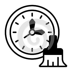 cleanings time Modern concepts design, Premium quality vector illustration concept