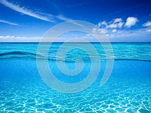 Clear Blue Ocean Endless View