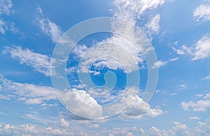 Clear blue sky background,clouds with background