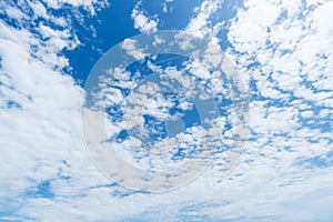 Clear blue sky background,clouds with background.