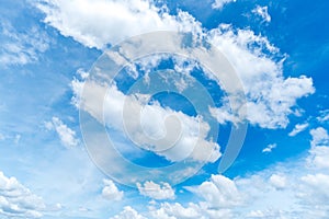 Clear blue sky background,clouds with background.
