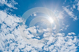 Clear blue sky background,clouds with background.