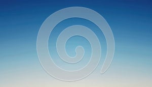 Clear Blue Sky Gradient Background