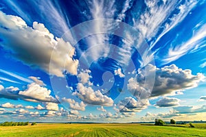 Clear Blue Sky with No Clouds