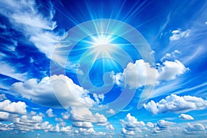 Clear Blue Sky Perfect Background for Photography