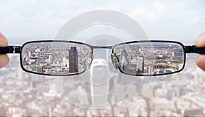 Clear business vision photo