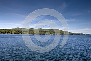 A clear day on Lake George