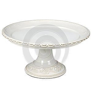 Empty cake stand