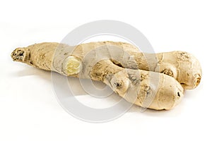 Clear ginger with white backgorund