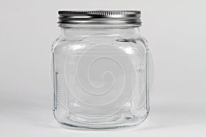 Clear Glass Jar
