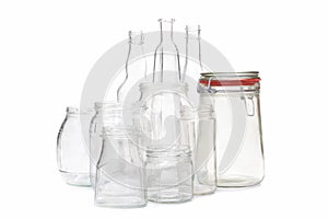 Clear glassware