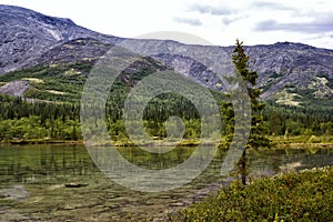 Clear Lake in the Khibiny Mountains